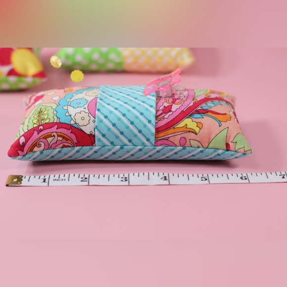 NEW Weighted Walnut Pin Cushion. Sharpens pins every time you use it - Picture 2 of 4